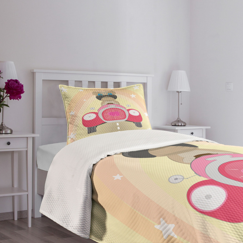 Superhero Puppy Bedspread Set