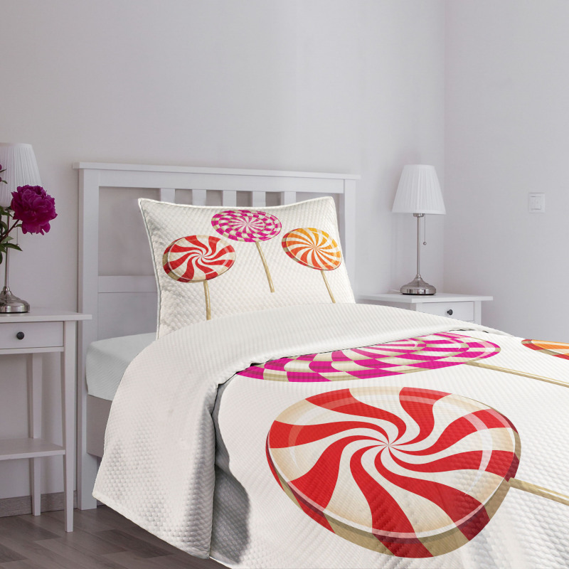 Lolly Pops on Sticks Bedspread Set