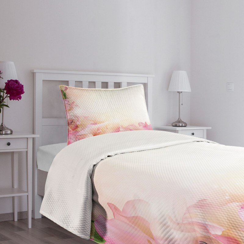 Dreamy Orchid Bedspread Set