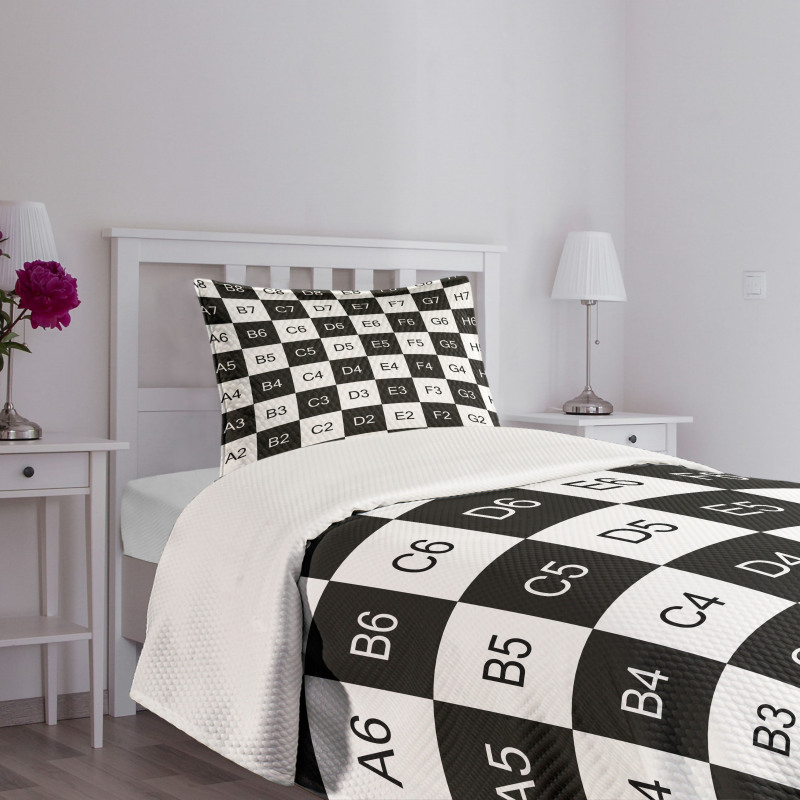 Mosaic Squares Bedspread Set