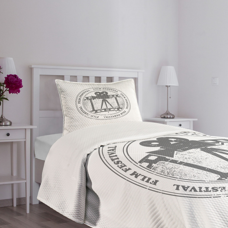 Film Festival Bedspread Set