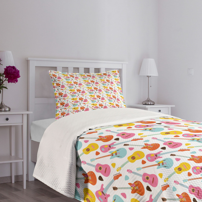 Summer Festival Colorful Bedspread Set