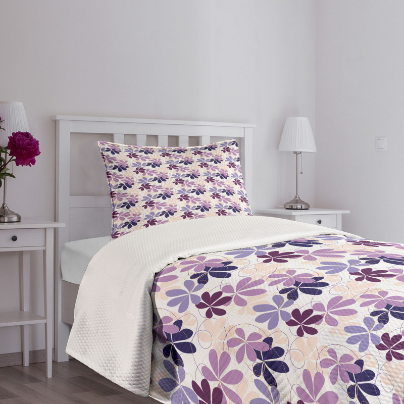 Blooming Spring Petals Bedspread Set