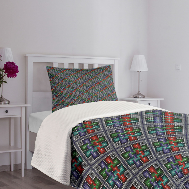 South American Pattern Bedspread Set