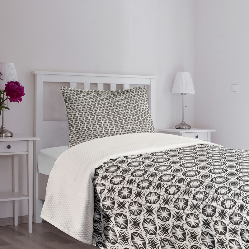 Circles Mosaic Bedspread Set