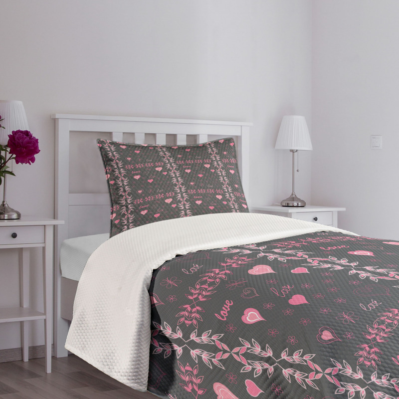 Love Spring Flora Bedspread Set