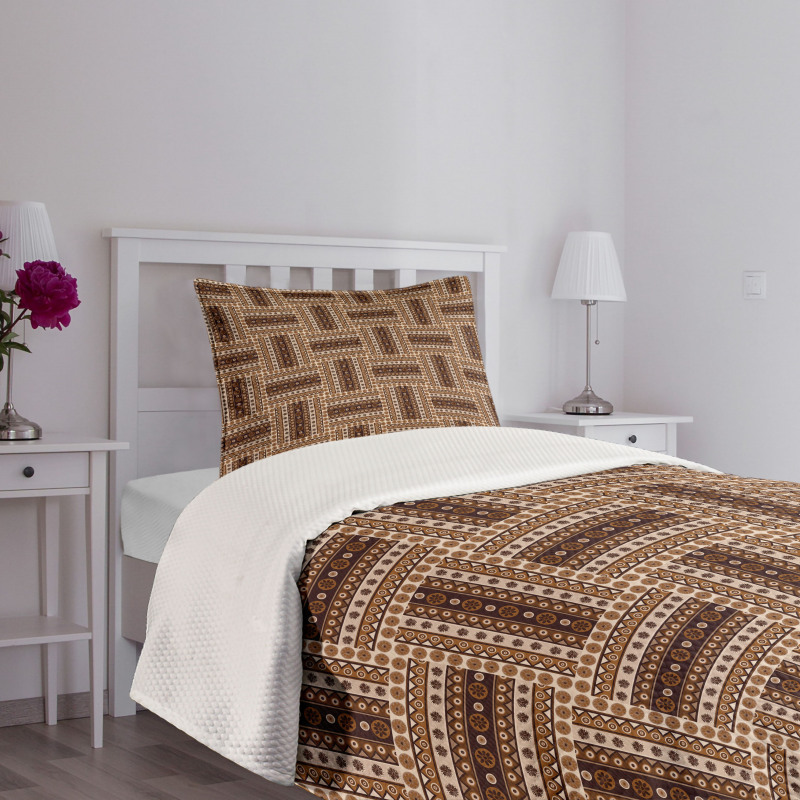 Geometrical Bedspread Set