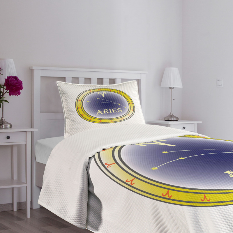 Sign Constellation Bedspread Set