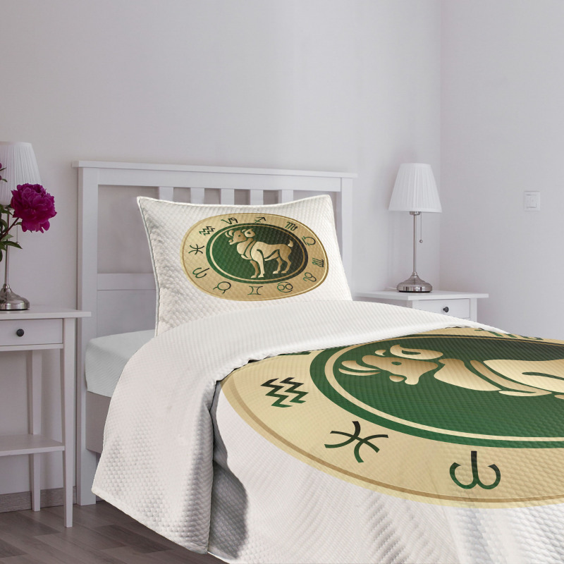 Circle Aries Art Bedspread Set