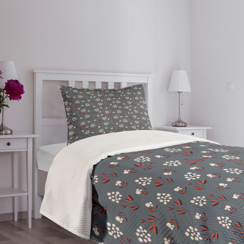 Spring Petals Blooms Bedspread Set