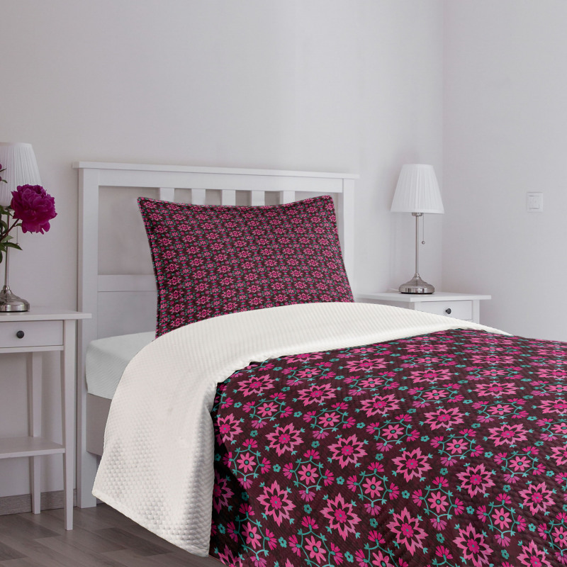 Boho Botany Foliage Bedspread Set