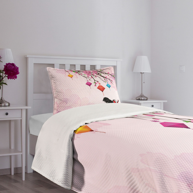 Lunar New Year Bedspread Set