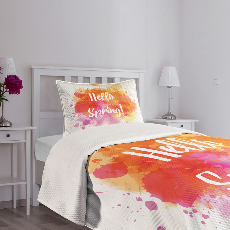 Hello Spring Bedspread Set