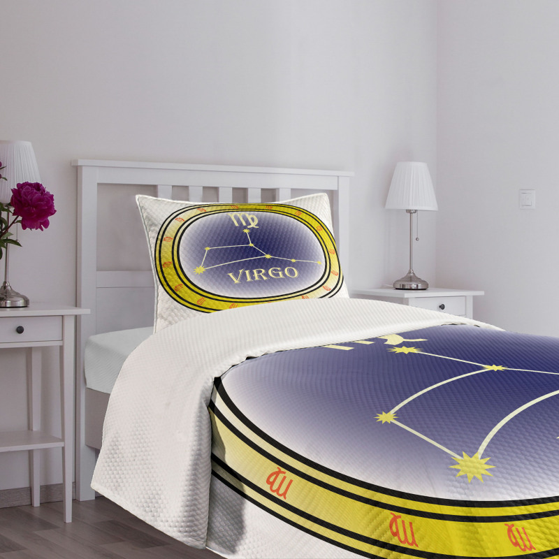 Constellation Sign Bedspread Set