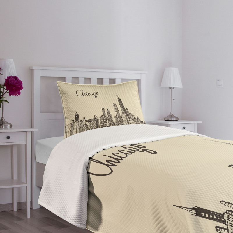 Vintage Urban Bedspread Set