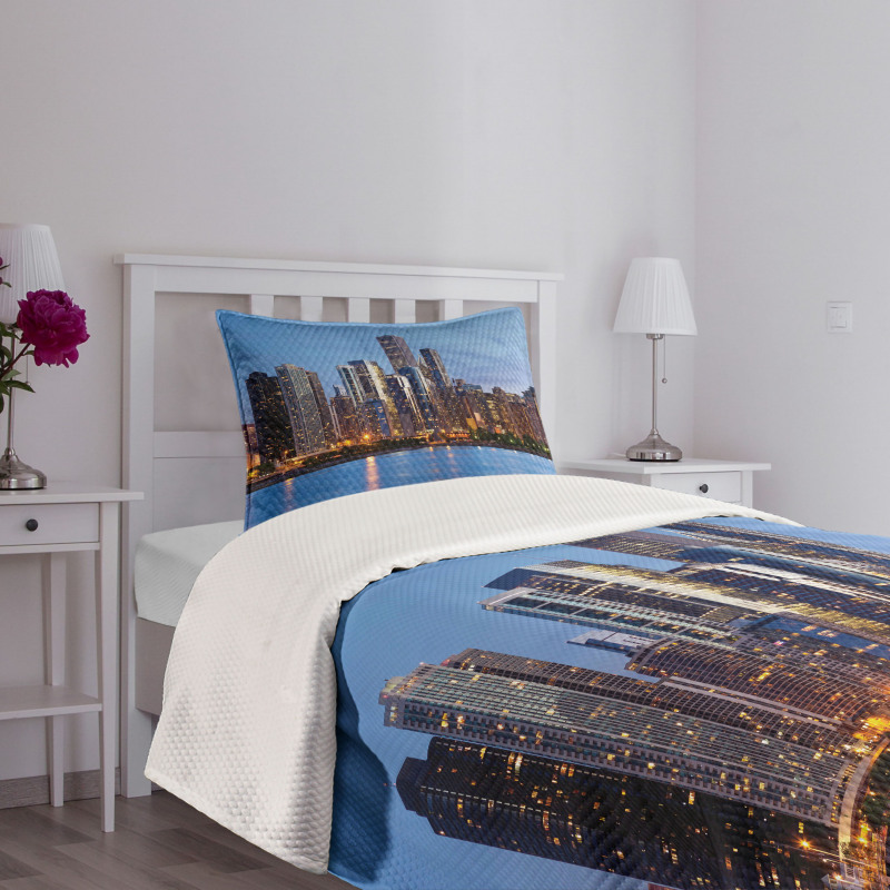 Big City Sunset Bedspread Set