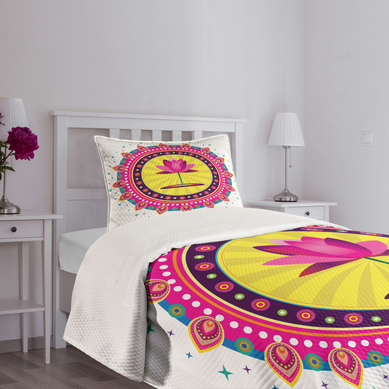 Boho Ornament Bedspread Set