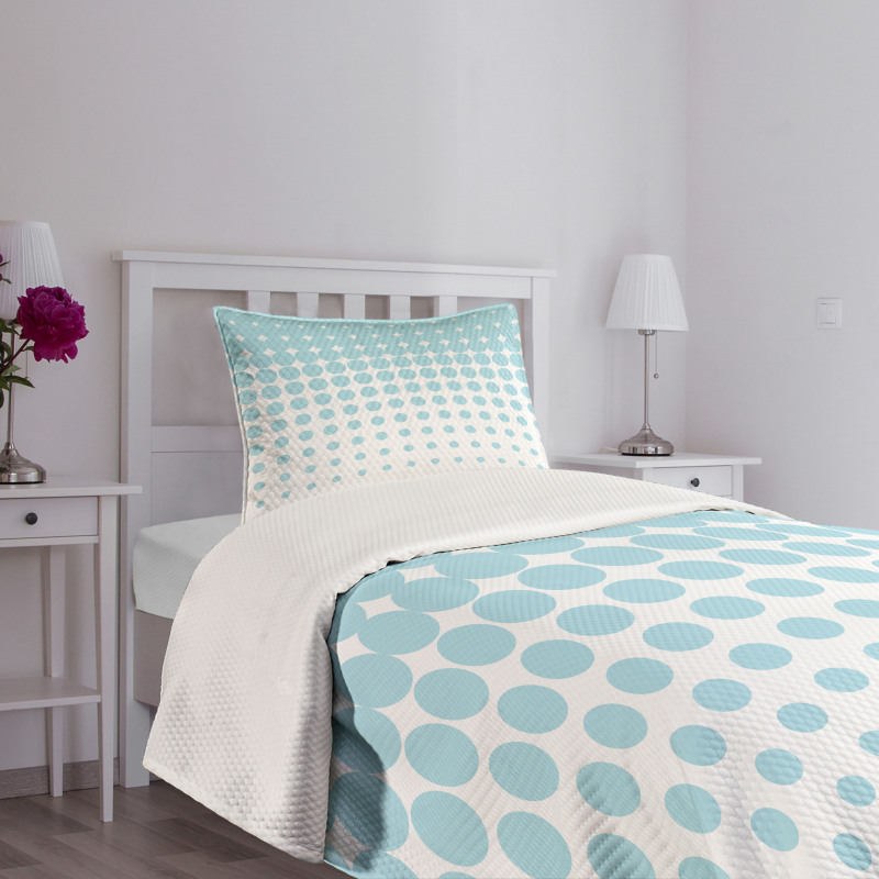 Vanishing Dots Bedspread Set