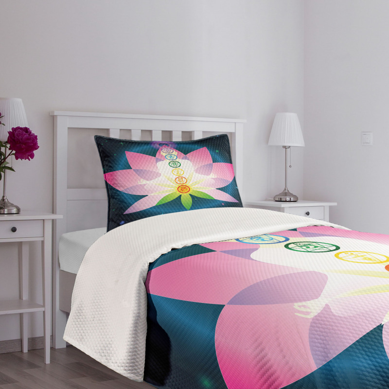 Lotus Flower Muladhara Bedspread Set