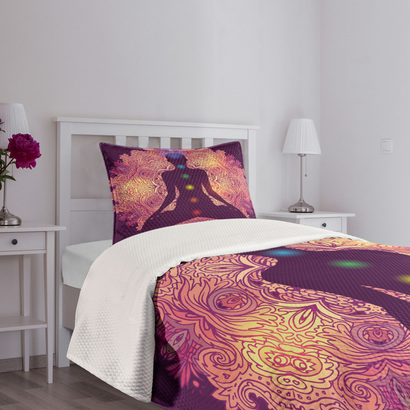 Psychedelic Mandala Bedspread Set