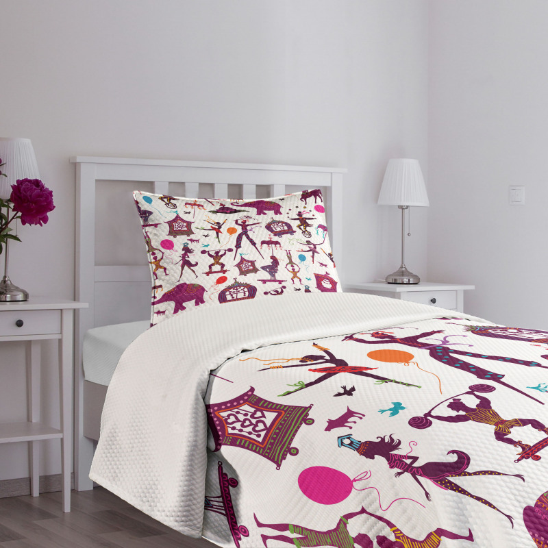 Colorful Characters Bedspread Set