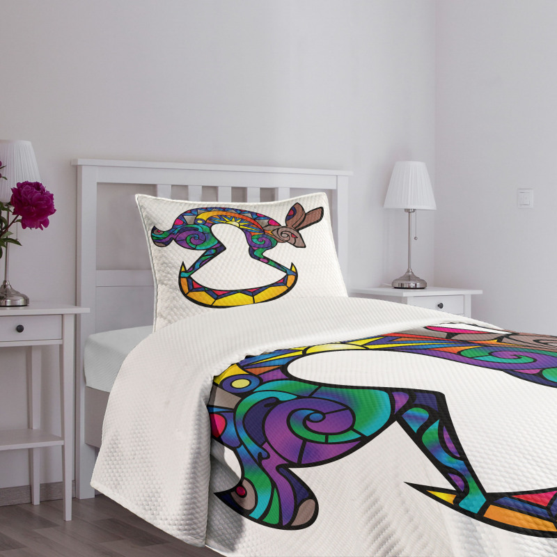 Kokopelli Hare Bedspread Set