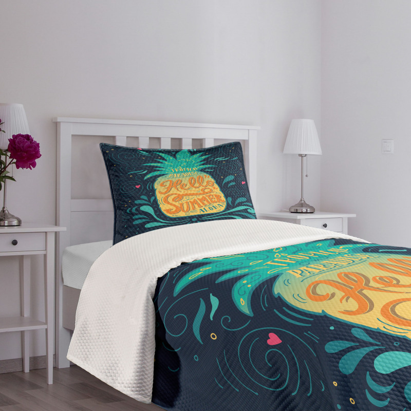 Hello Summer Aloha Bedspread Set