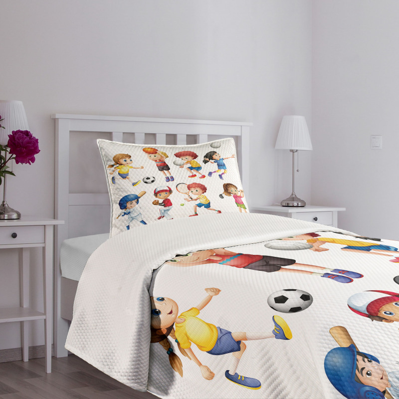 Active Children Bedspread Set