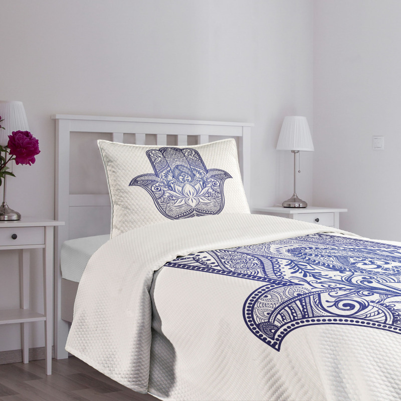 Paisleys Flowers Bedspread Set