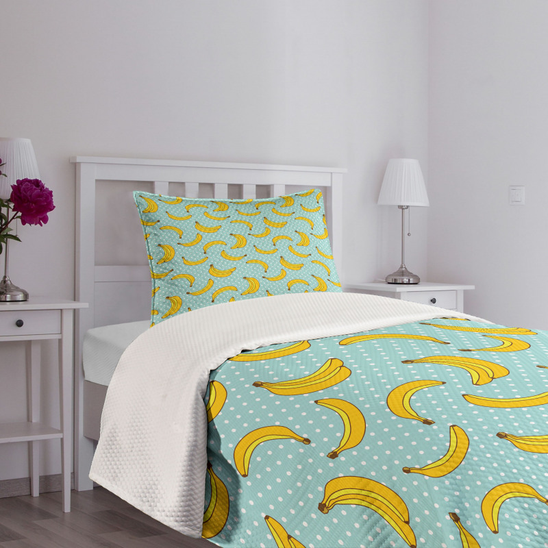 Banana Dots Bedspread Set