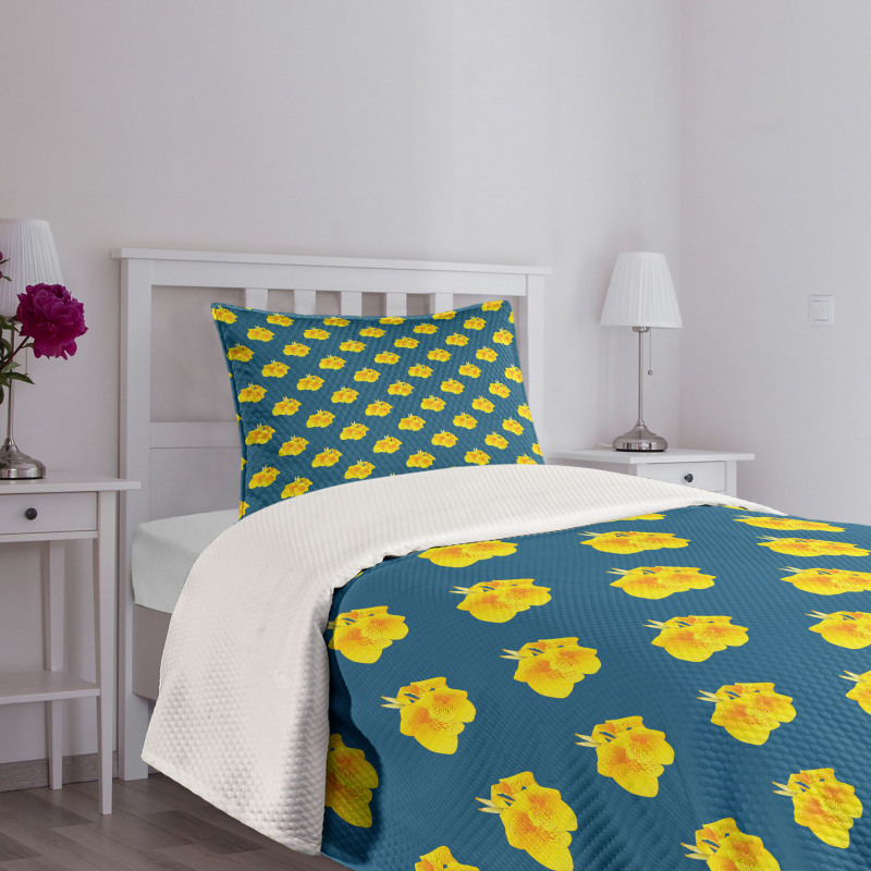 Canna Lily Bedspread Set