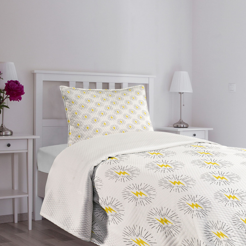 Bolts Sunburst Bedspread Set