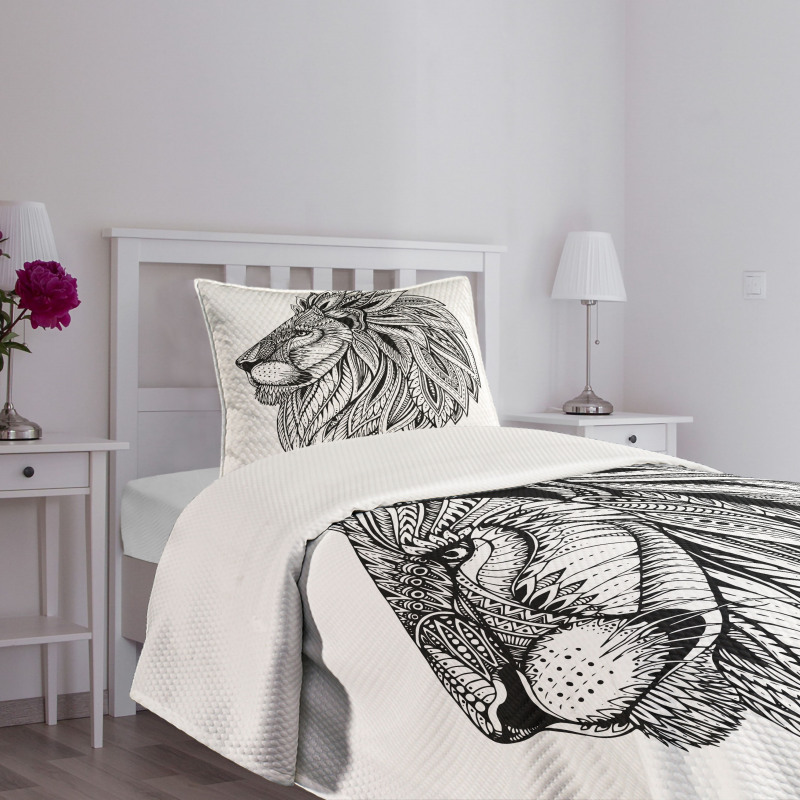 Wild Safari Animal Bedspread Set