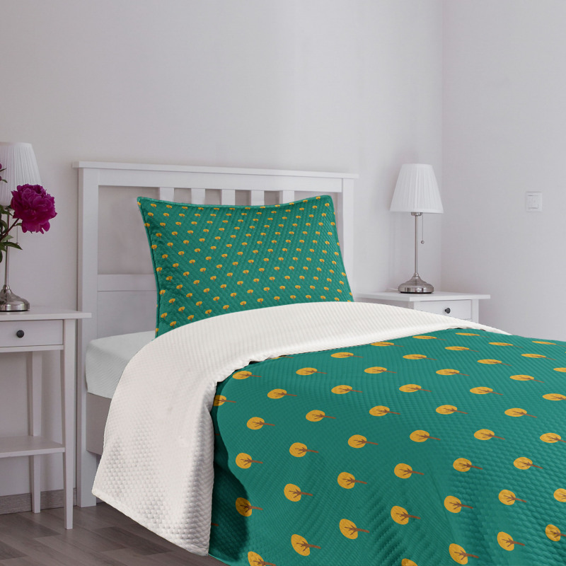 Forest of Autumn Trees Bedspread Set