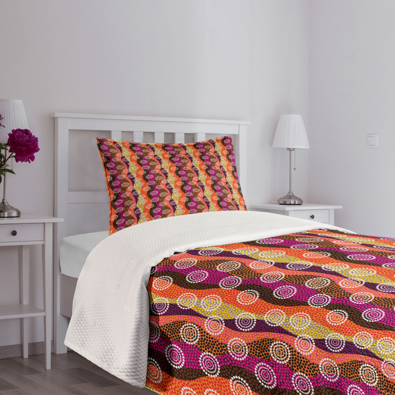 Colorful Style Bedspread Set