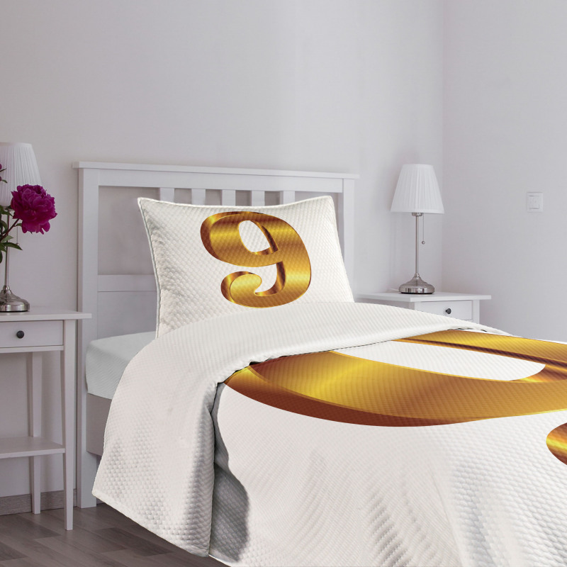 Classical 9 Sign Bedspread Set