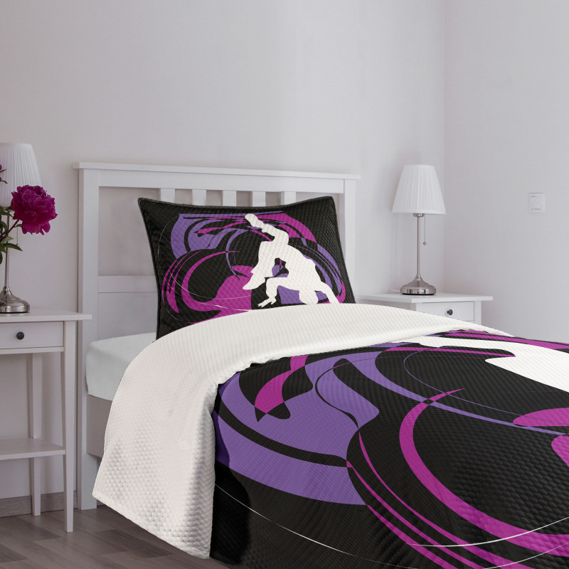 Rebel Teen Breakdancers Bedspread Set