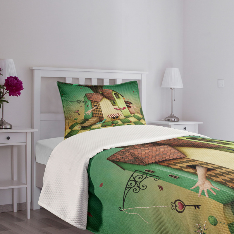 Fairy Tale Wonderland Bedspread Set