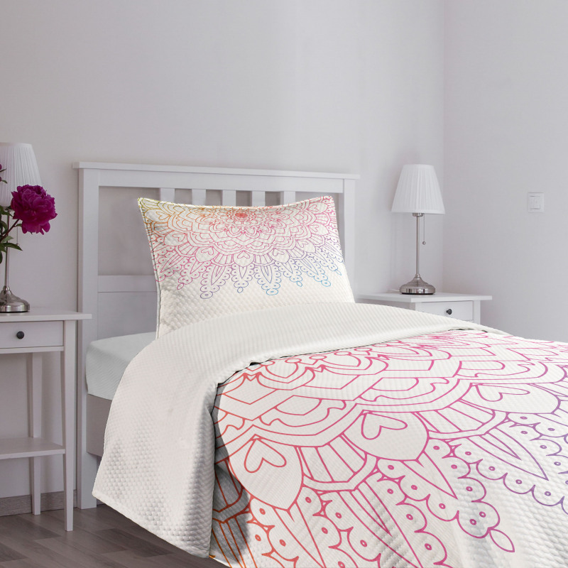 East Folklore Ombre Bedspread Set