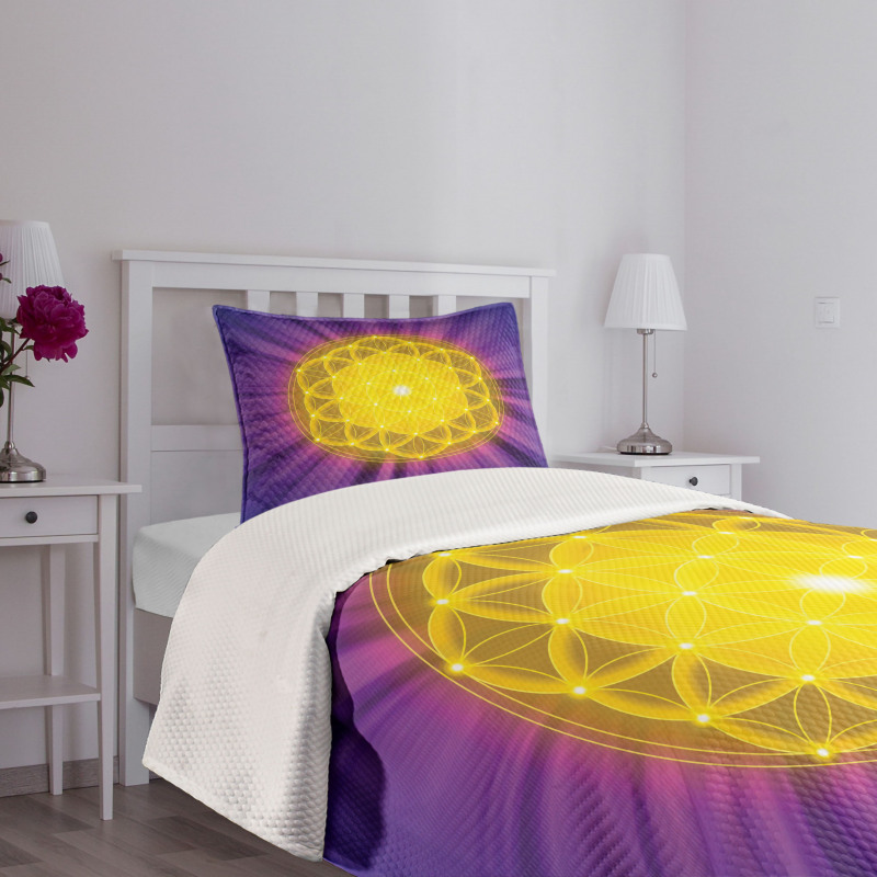 Flower of Life Bedspread Set