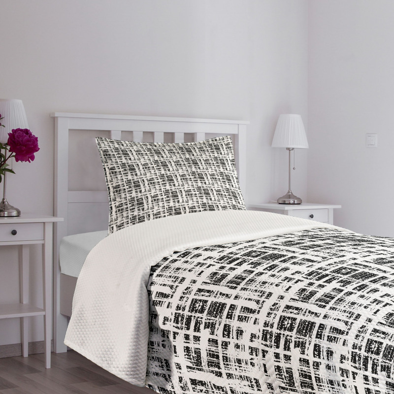 Abstract Shibori Bedspread Set