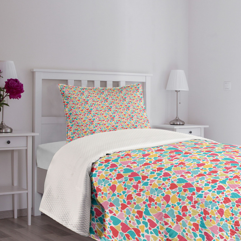 Happiness Joy Theme Bedspread Set