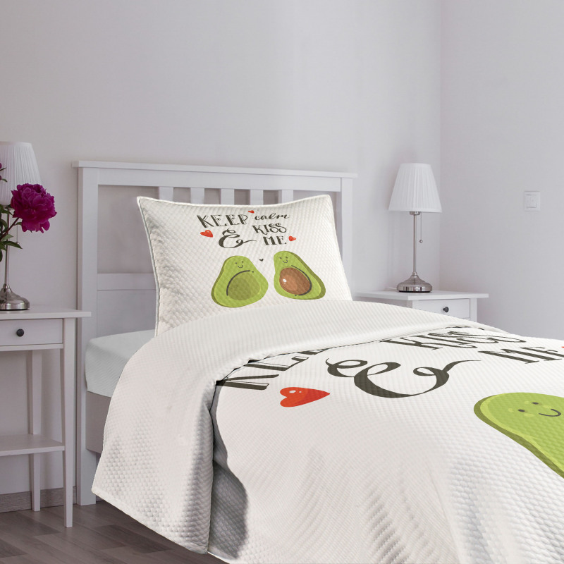 Avocado Lovers Bedspread Set