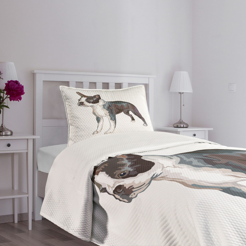 Profile Portrait Bedspread Set