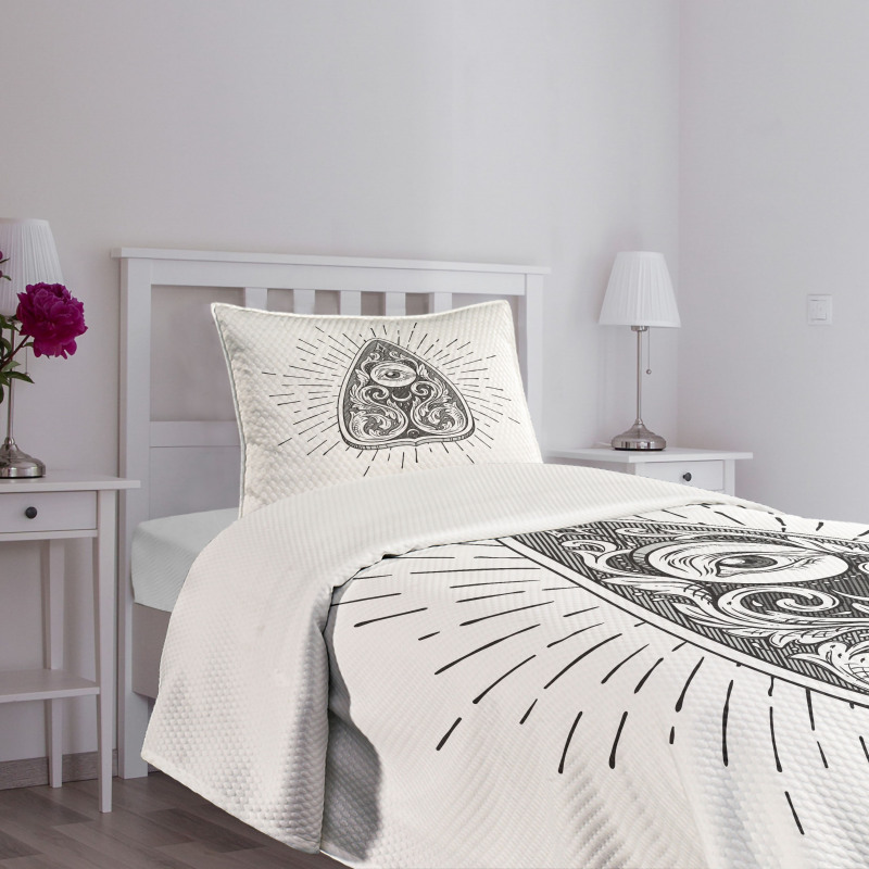 Hatched Sketch Bedspread Set