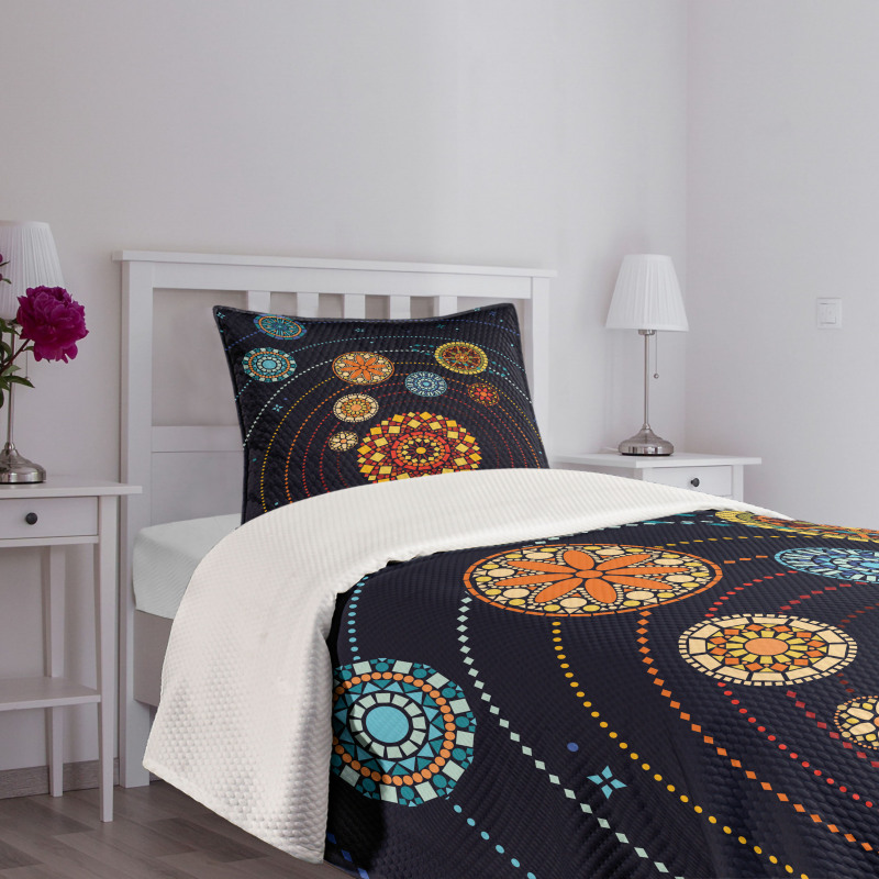 Planet Bedspread Set