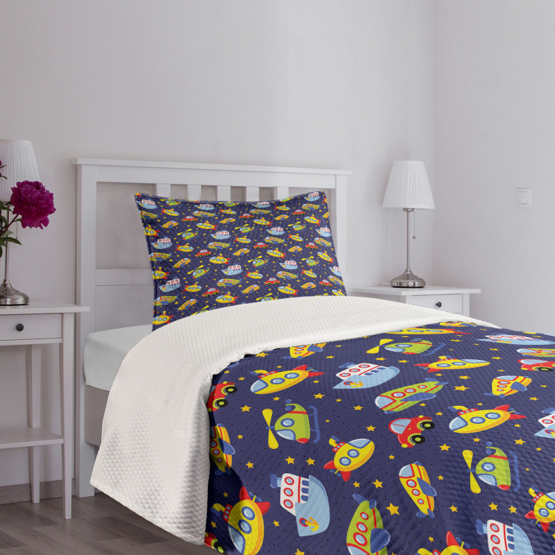 Transportation Boys Bedspread Set