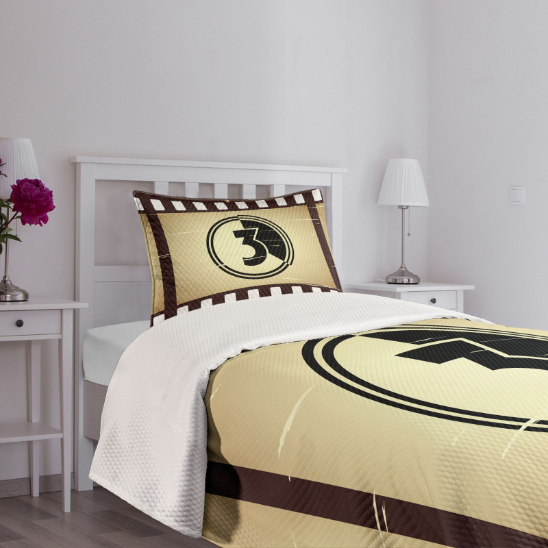 Countdown Screen Bedspread Set