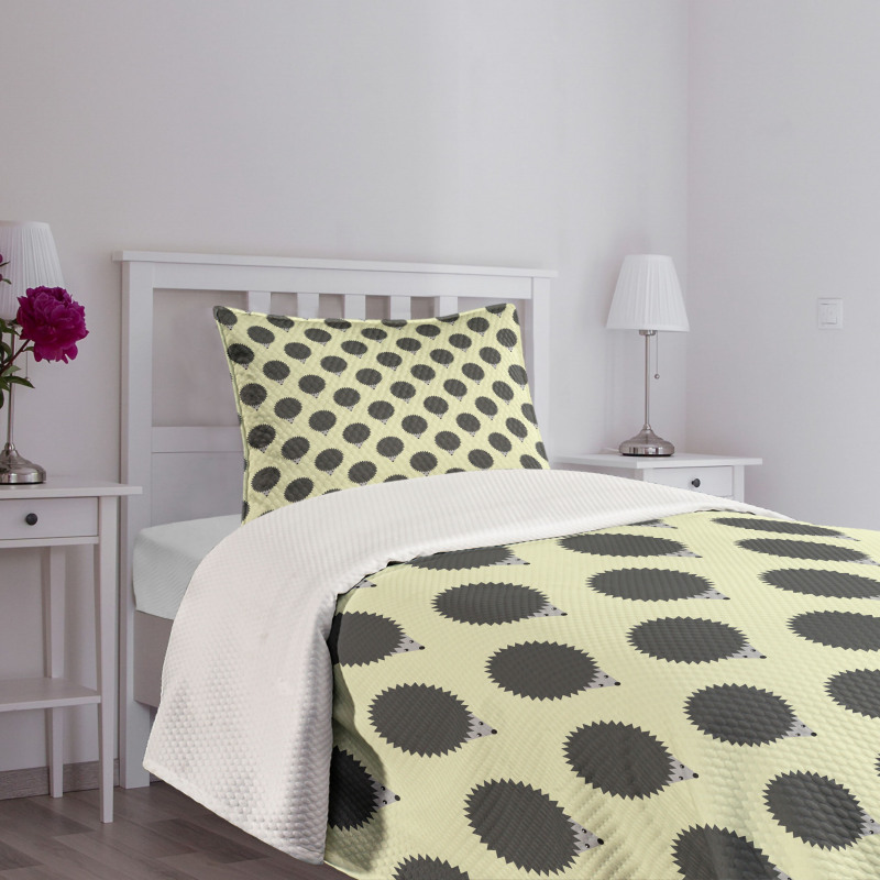 Geometric Animals Bedspread Set