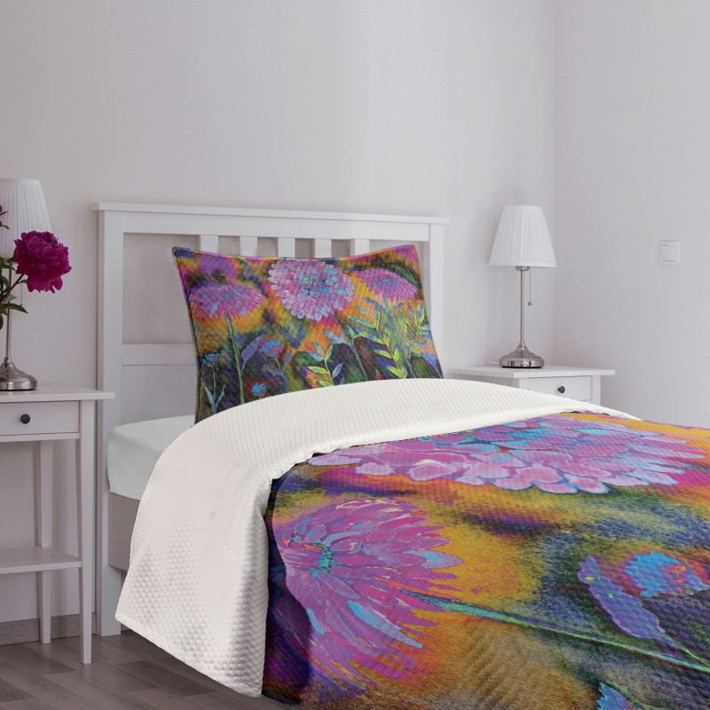 Marigold Blossom Bedspread Set